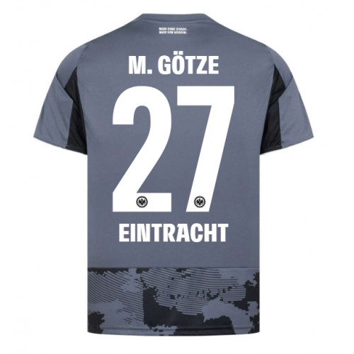 Eintracht Frankfurt Mario Gotze #27 Replika Tredje Tröja 2025-26 Kortärmad